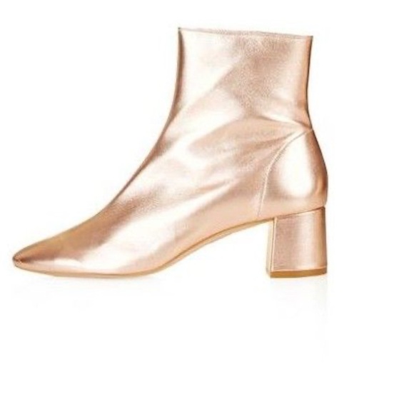 TOPSHOP Pin On Hello Lovers Booties Size EU39/US 8.5 - Picture 1 of 9